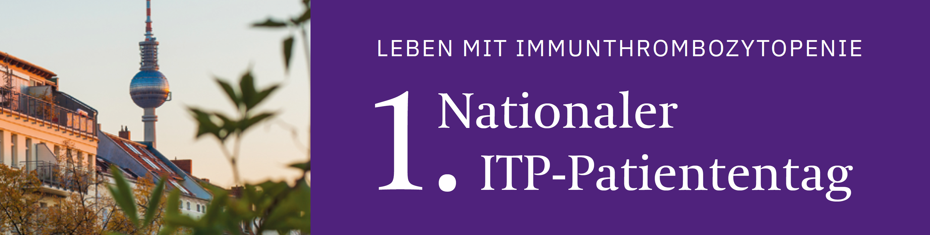 Erster nationaler ITP Patiententag